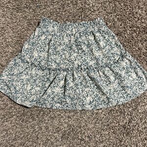 💙Floral Ruffle Modest Skirt💙